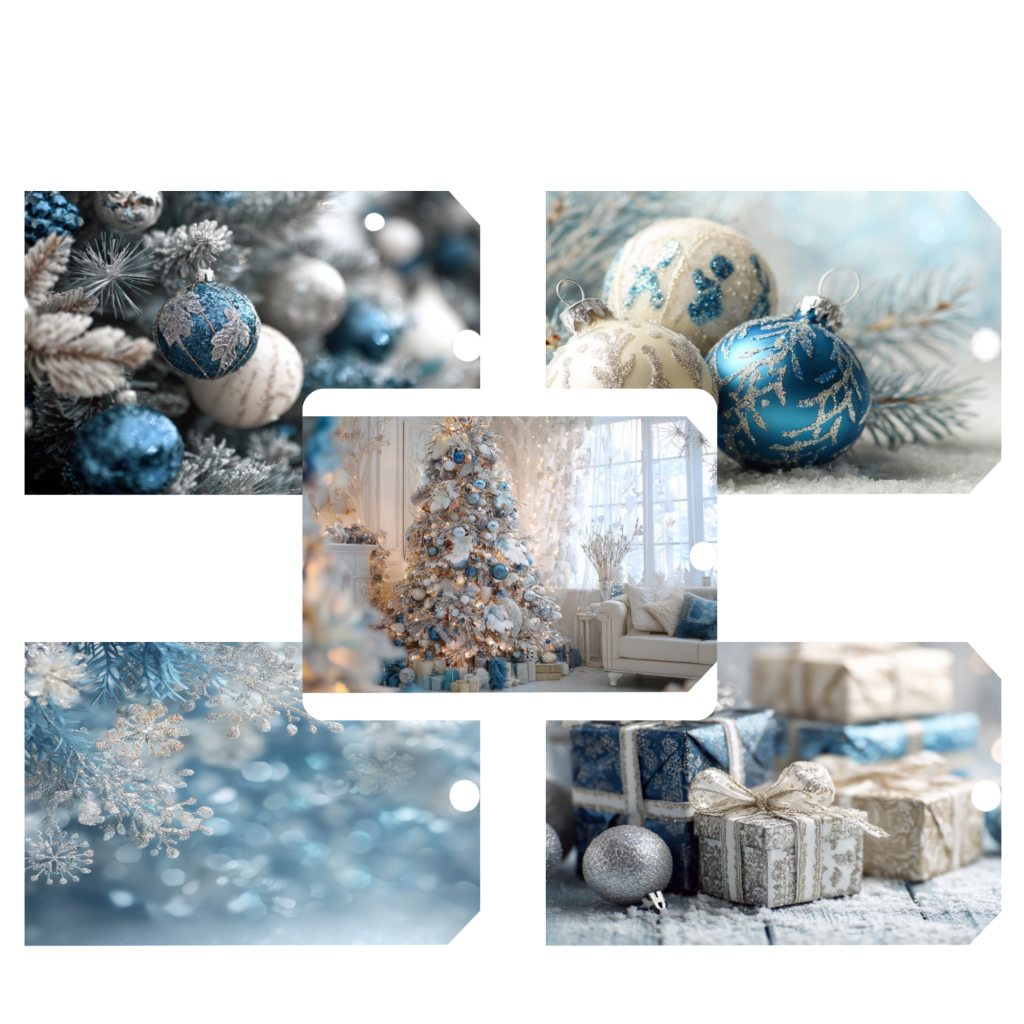 The Christmas Blues DIY Gift Tags 10 different designs