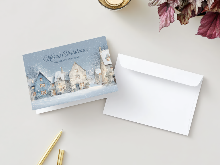 The Christmas Blues Greeting Card Collection