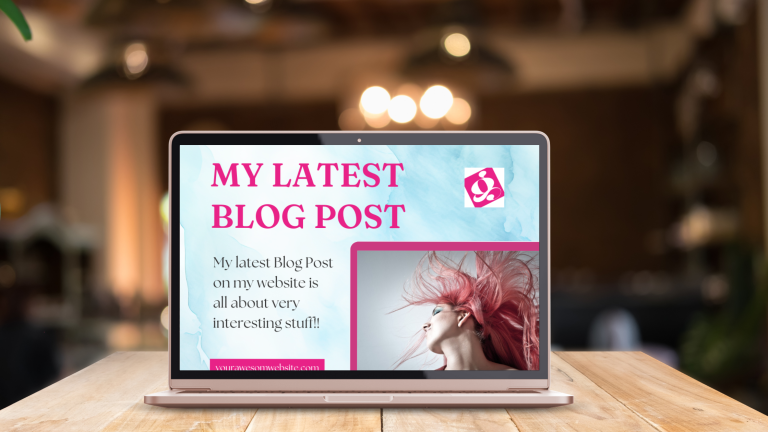 Animated Facebook Post Template